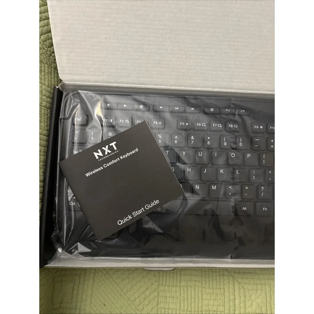 NEW NXT Technologies™ Wireless Comfort Keyboard, Black (NX60881)
